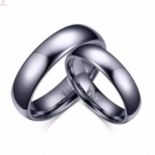 Vente chaude Engagements Mariage Philippines Tungsten Plain Silver Ring